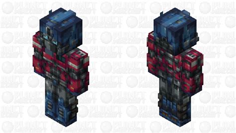 Transform Your Minecraft Experience with the Majestic Optimus Prime Skin