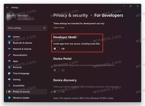 Option 2: Use Developer Mode and install Crossover