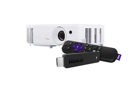 Options for Connecting a Roku Stick to a Projector