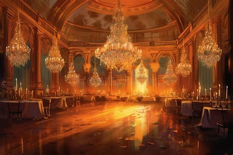 Opulent ballroom
