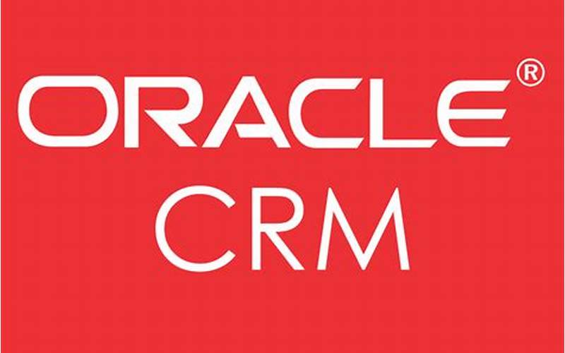 Oracle Crm