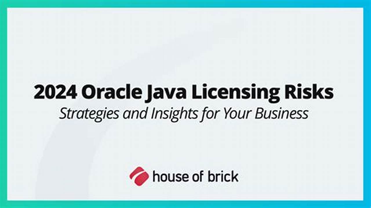 Oracle Java License Change 2025