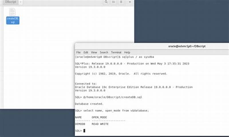 Oracle Run Catalog.sql And Catproc.sql