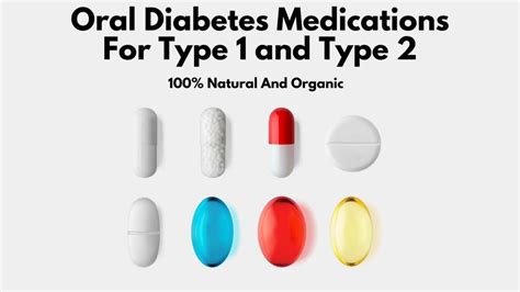 Oral Medications for Type 2