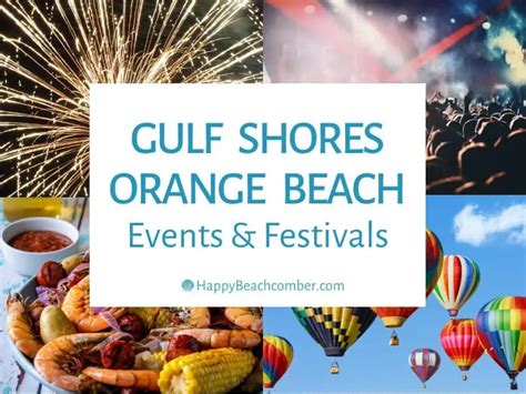 Orange Beach Events Calendar