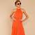 Orange Designer Dress