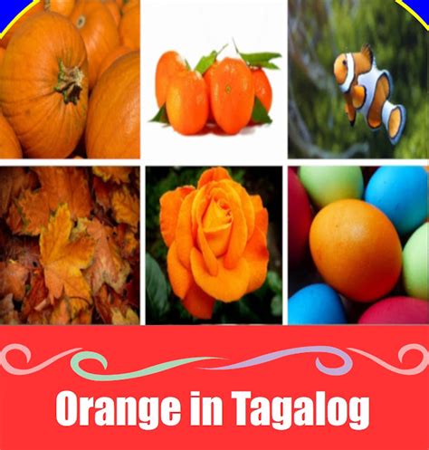 Orange Color In Tagalog
