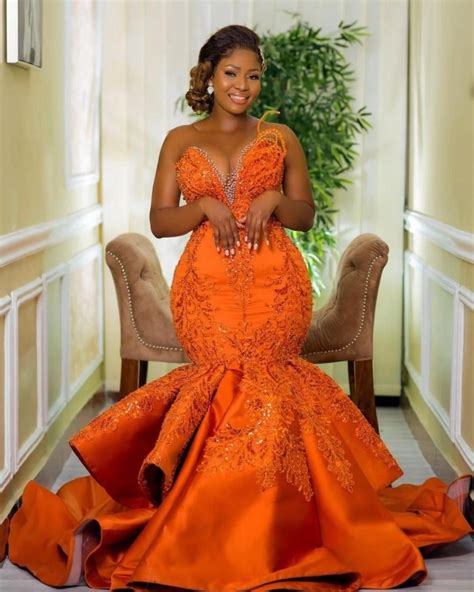 Vibrant and Bold: Rock your Wedding with an Orange Wedding Dress