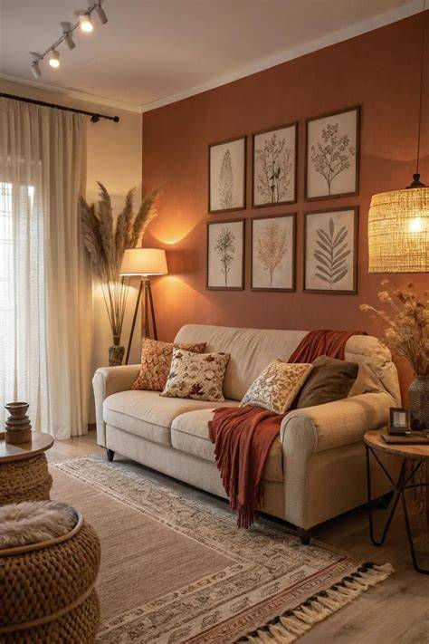 Orange and Rust Accents