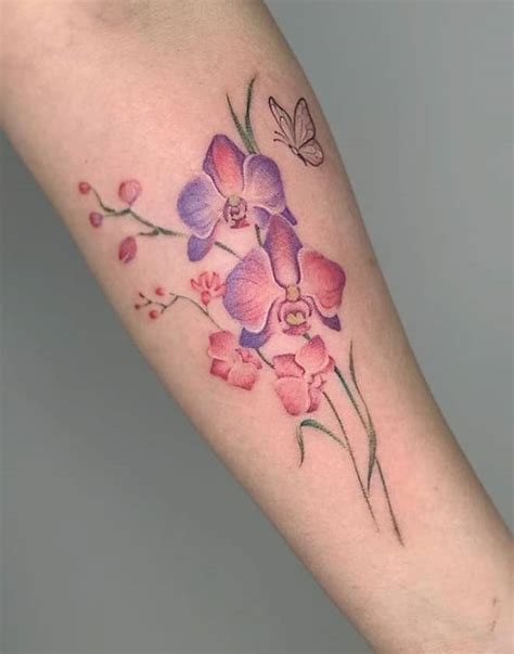 80+ Orchid Tattoos Meanings, Tattoo Designs & Ideas