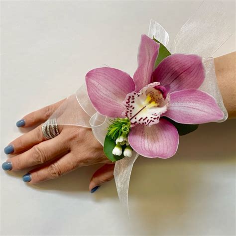Orchid Corsage For Prom