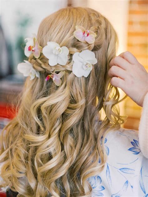 Orchid Flower For Wedding Hair