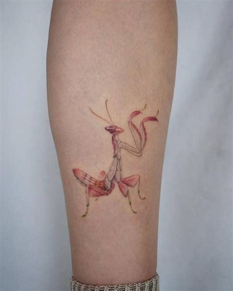 Orchid Mantis Tattoo