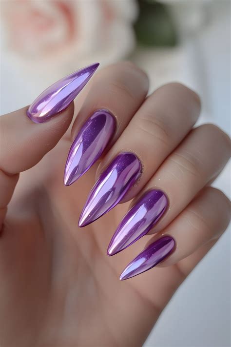 Orchid Purple Nails