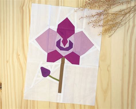 Orchid Quilt Pattern