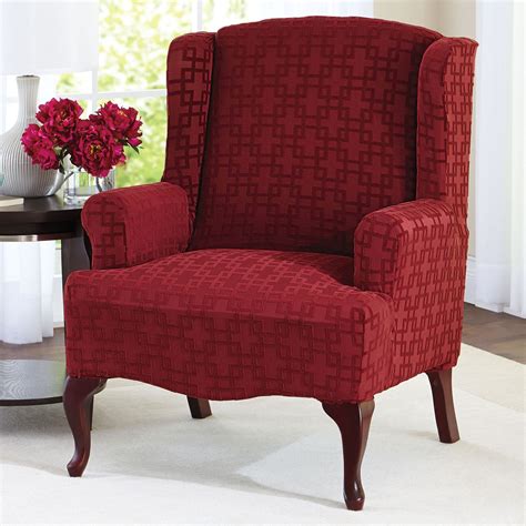 Order Red Wing Back Chair Covers