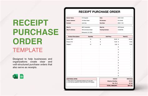 Pin on Receipt Templates