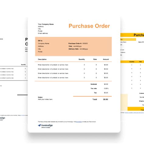 simple order form template word