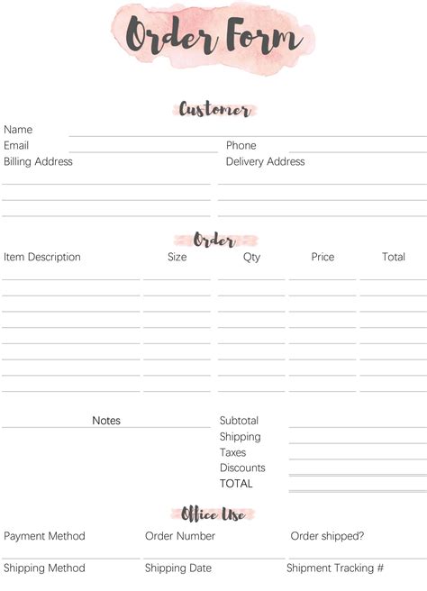 How To Create An Online Order Form daticaldesign