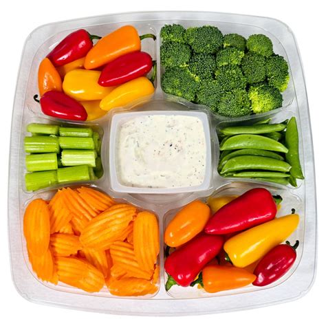 Order vegetable tray at Costco