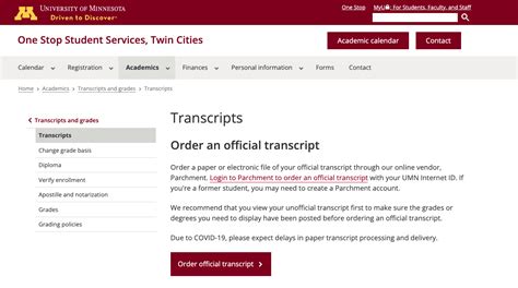 Ordering a Transcript via Mail: Perfect for Those Without Online Access