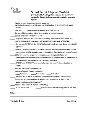 Oregon Adoption Forms | Step Parent Adoption in Oregon