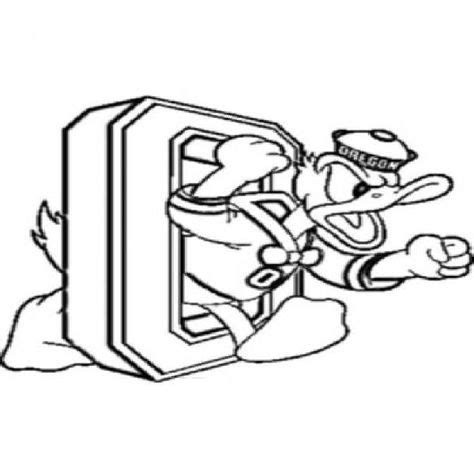 Oregon Ducks Coloring Pages
