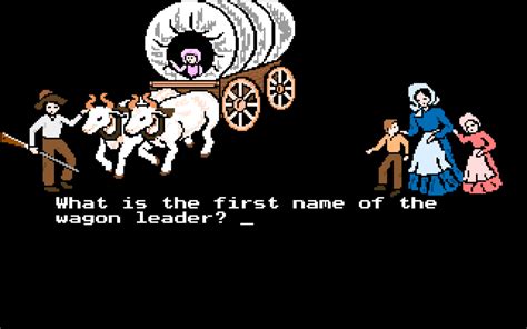 Oregon Trail Type Games