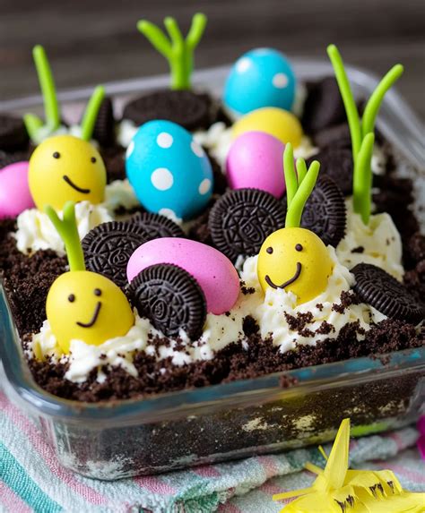 Oreo Easter Dirt Cake