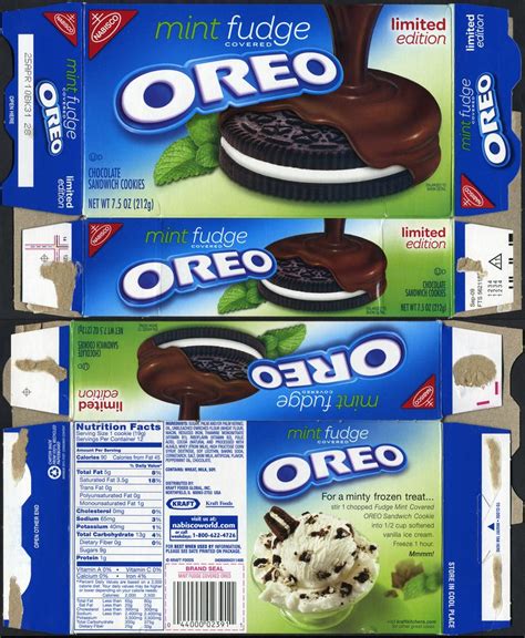 Oreo Package Template