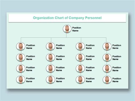 Org Chart Excel Template
