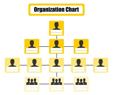 5+ Organizational Chart Template Free PSD Template Business PSD