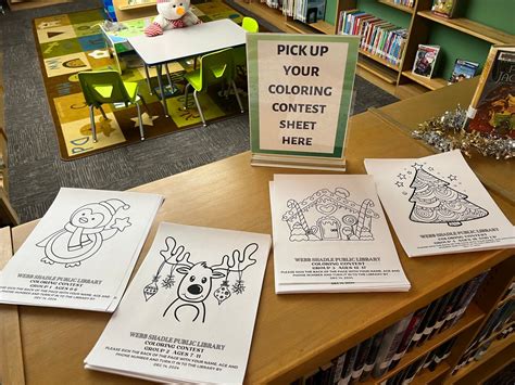 Organizing a Christmas Coloring Contest