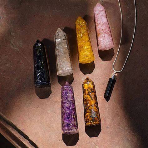 Orgone Crystal Wand