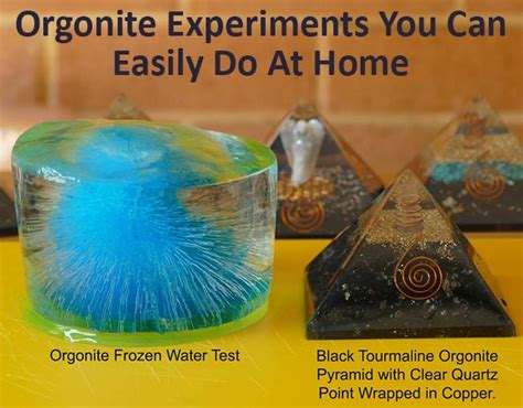 Orgonite Experiments