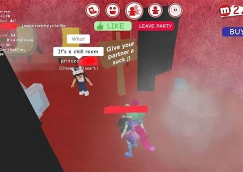 Orgy room on Roblox luring curious kids