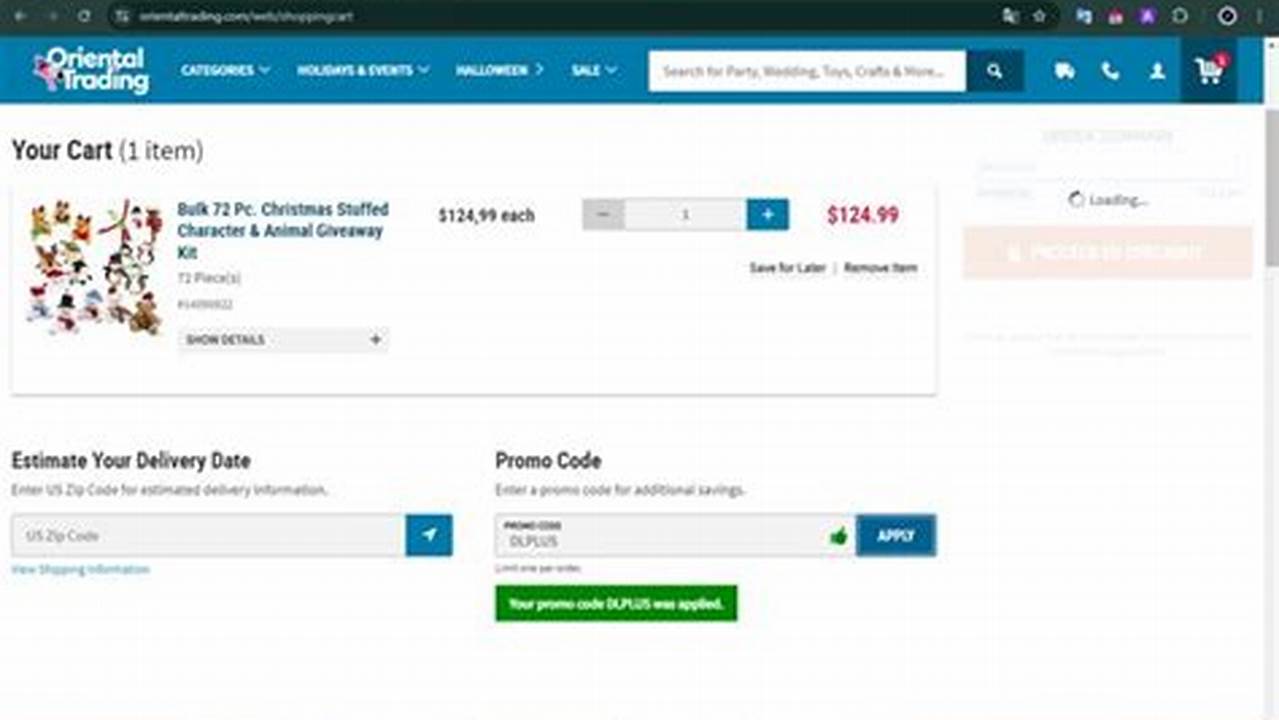 Oriental Trading Promo Code 2024