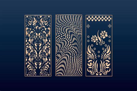 Download Oriental Pattern Stencils Files DXF Files