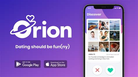 Find Your Perfect Match with Orion Dating App: Jake and Amir Edition