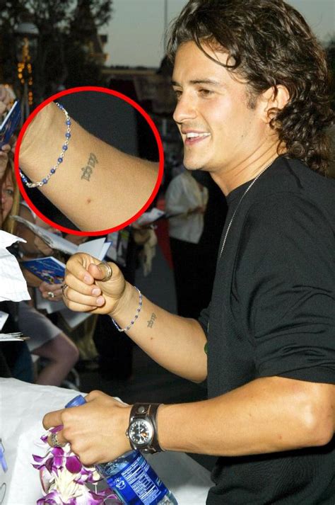 Orlando Bloom Tattoo