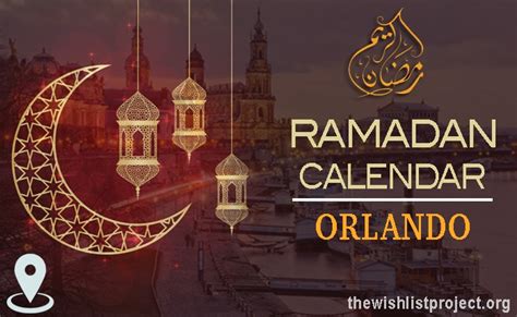 Orlando Ramadan Calendar