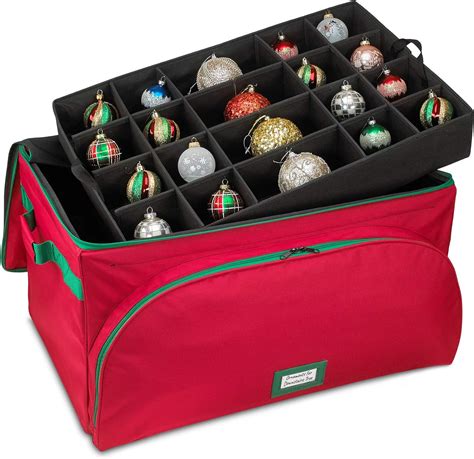 Sterilite 24 Compartment Stackable Christmas Ornament Storage Clear Box, 4 Pack 842372109604 eBay