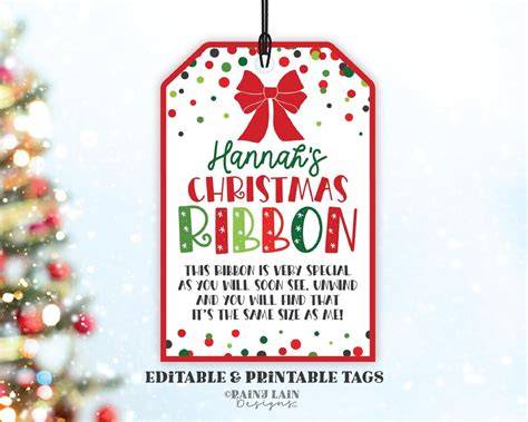 Ornament Tags Printable