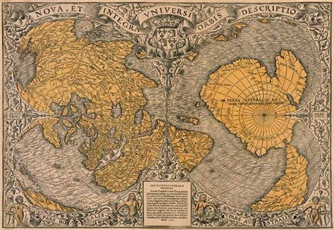 Oronteus Finaeus World Map of 1532 Open Topic Discussion Peak Oil