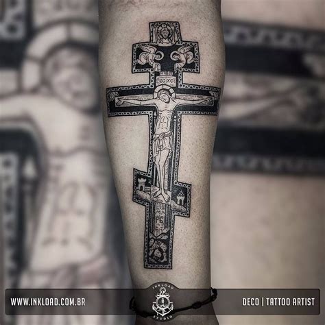 Orthodox Cross Tattoo Forearm Germowp
