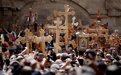 Orthodox Good Friday Procession Of The Cross Chant