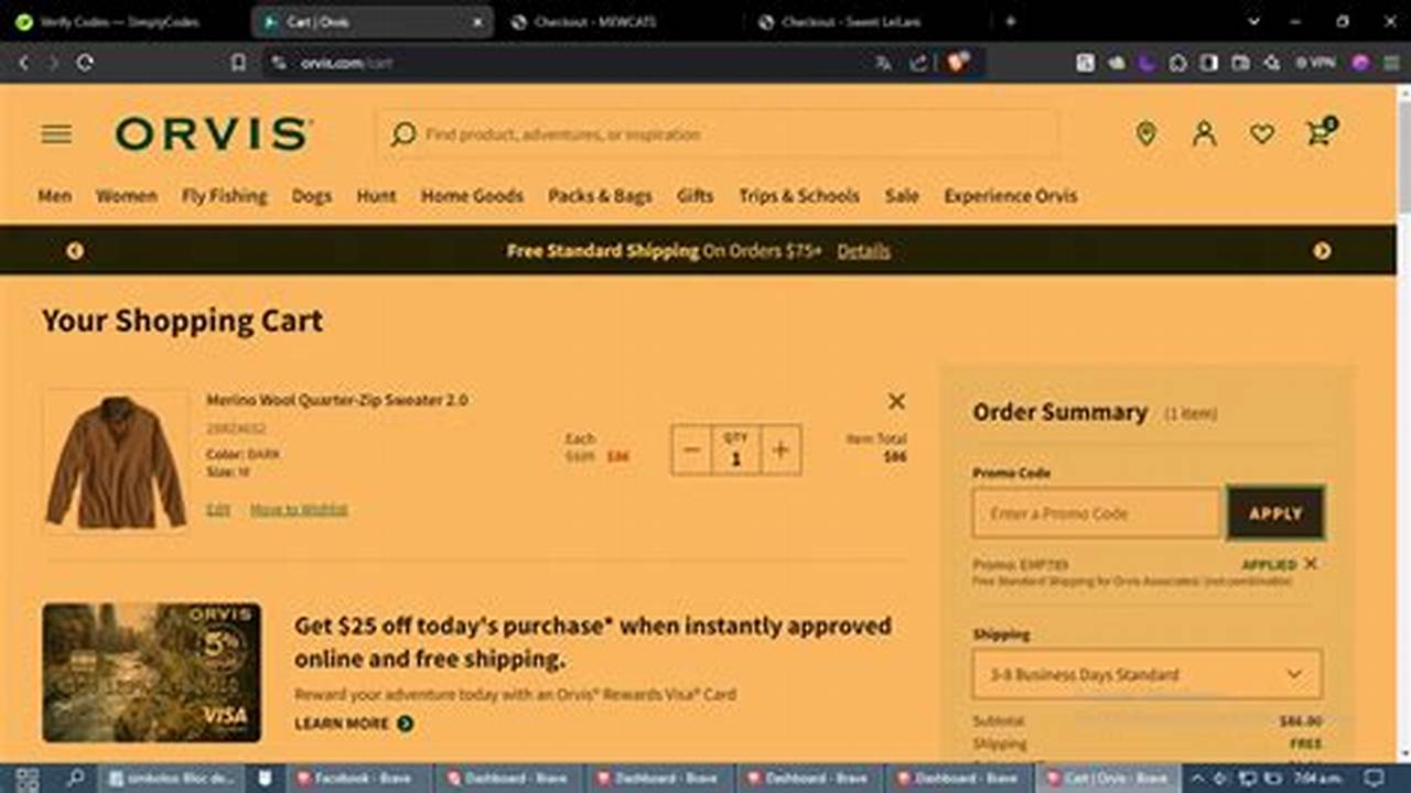 Orvis Coupon Code 2025