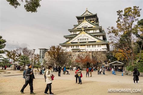 Osaka Castle Visitors