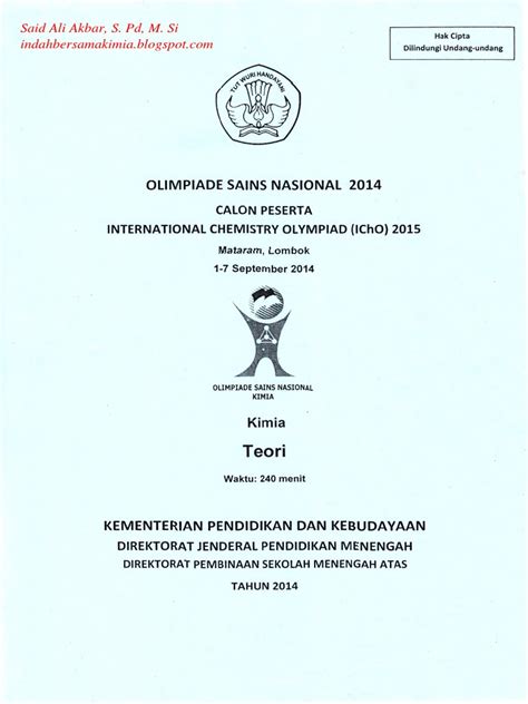 Osn Kimia 2014