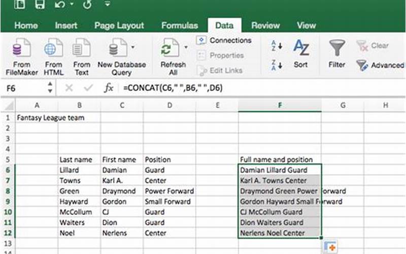 Other Tips And Tricks For Using Merge In Excel